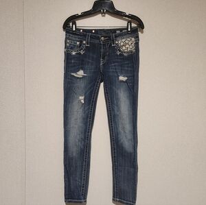 Miss Me Signature Skinny Jeans Womens Size 27